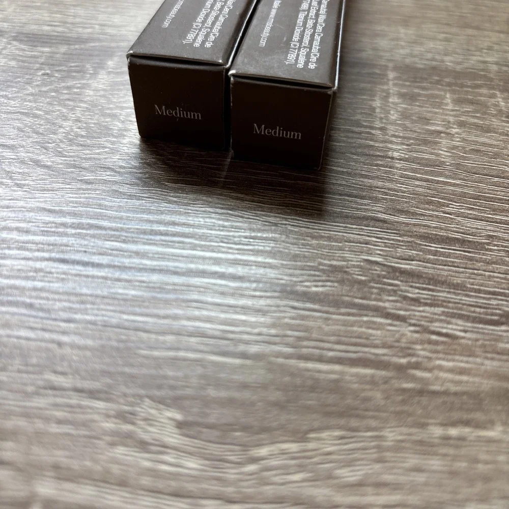 LOT OF 2 RMS Beauty- Back2Brow Pencil w/ Sharpener- Medium - 0.038 oz